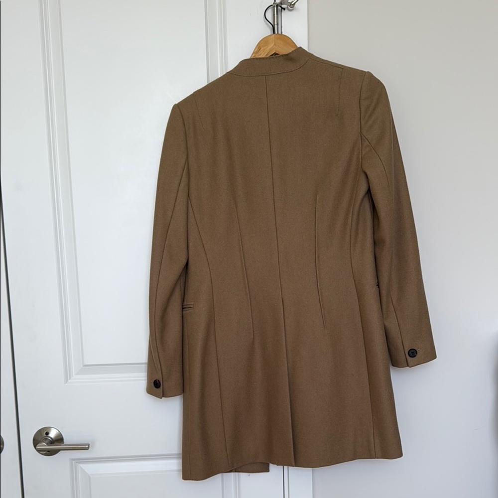 ALL SAINTS Elegant Tan Women's Coat - Picture 11 of 11